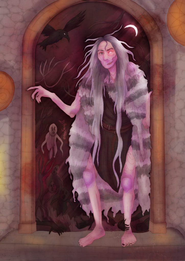 Badb por Mora Sininho Rosa